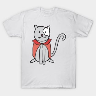 Halloween Costume Cat Vampire T-Shirt